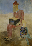 Pablo Picasso, Hurdy gurdy man and young harlequin (1905, Kunsthaus Zürich, Pictoright Amsterdam 2010) 