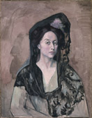 Pablo Picasso, Portrait of Benedetta Canals, 1905 (Museu Picasso, Barcelona, Pictoright Amsterdam 2010)
