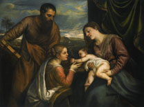 De Tiziano, El matrimonio místico de Santa Catalina, vendido en Sotheby's por 16.882.500 dólares, su nuevo récord
