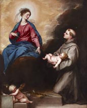 La visión de San Antonio de Padua, de Alonso Cano, Caylus