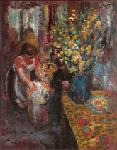 De Emilio Grau Sala, realizado hacia 1950, Bodegón de cocina parte desde los 30.000 euros en Ansorena