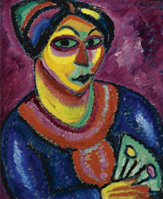 Buena venta del Woman with a green fan, de Alexaj von Jawlensky, en Sotheby's por 11.282.500 dólares