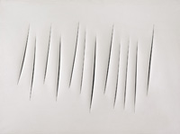 De Lucio Fontana, Concetto spaziale, 1965, se vendió por 6.242.500 dólares en Sotheby's Nueva York