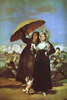 Francisco de Goya, Mujer leyendo una carta, hacia 1812. Museo de Lille, Francia
