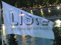 Detalle del cartel de la feria