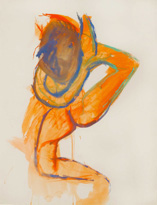 De 1907: Nu, étude pour ‘Les Demoiselles d’Avignon’, de Pablo Picasso. Bonhams