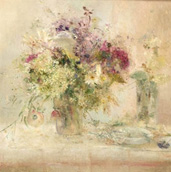 De Carmen Laffón, Jarrón con flores, de 1966. Ansorena
