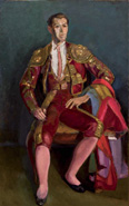 Torero en grana y oro, de Daniel Vázquez Díaz. Durán