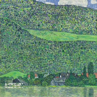 El cuadro más caro de la semana: de Gustav Klimt, Litzlberg am Attersee, circa 1914-15, fue comprado en Sotheby's por 40.402.500 dólares (29.309.670 euros) por el dealer suizo David Lachenmann