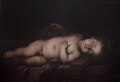 El Niño Jesús dormido, del sevillano Bartolomé Esteban Murillo, no encontró comprador por 360.000 euros en Arte. Información y Gestión