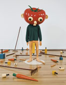 De Paul McCarthy, Tomato Head (Green), 1994, es también el nuevo récord del artista al adjudicarse en Christie's por 4.562.500 dólares (3.285.000 euros), cuadriplicando la estimación más baja