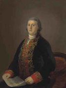 De Francisco de Goya, Christie's ofrece Portrait of Don Juan López de Robredo, Embroiderer to King Carlos IV of Spain, seated, half-length, holding an embroidery design; estimación de cuatro a seis millones de euros