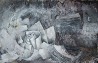 La rosa blanca, 1986, de Miquel Barceló se convirtió en junio de 2007 en récord del artista al ser vendida en Phillips de Pury Londres por 715.000 libras más comisiones e impuestos