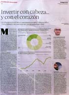 Artículo sobre la inversión en arte y en otros bienes. ABC Empresa del 22 de enero de 2012