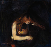 Su pieza más cara hasta el momento: vendida el 3 de noviembre de 2008 en Sotheby’s Nueva York, Vampire (O/L, 1894, 100 x 110 cm), alcanzó los 38.162.500 dólares