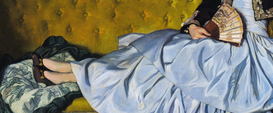 Detalle del espléndido y coqueto Retrato de la Señora de Garay (Esther Rodríguez Bauzá) de Ignacio Zuloaga, que saldrá apujas en Sotheby's con una estimación de 150.000 a 200.000 libras