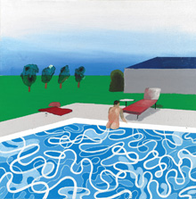 De David Hockney, Swimming pool, 1965: estimación 1,5-2 millones de libras en Sotheby's