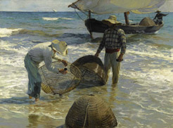 El magnífico Pescadores valencianos, 1895, de Joaquín Sorolla, será subastado en noviembre en Sotheby's Londres con una estimación de 1-1,5 millones de libras