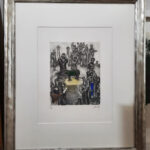Marc Chagall, The golden calf, 1958, framed