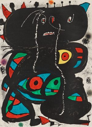 Joan Miró, Hommage aux Prix Nobel, 1976