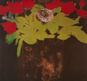 Donald Sultan, Flowers, 1986, detail 3