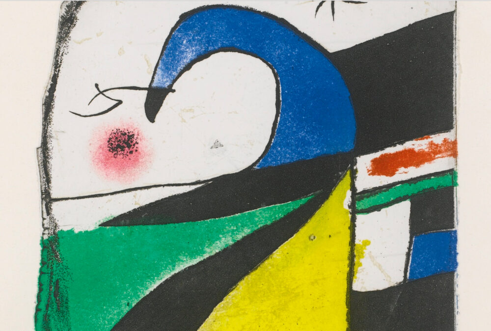 Joan Miró. Gaudí X, 1979, detail