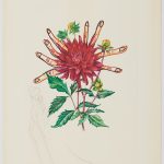 Salvador Dalí. Surrealistic Flowers or Florals, 1972, 3 complete