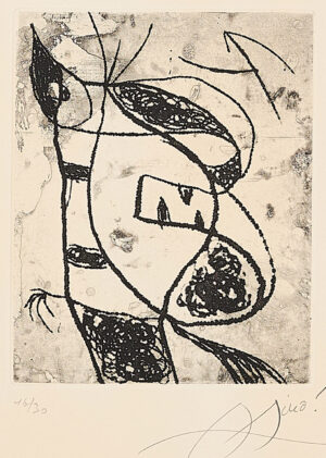 Joan Miró. Les Saltimbanques, 1975, 3_detail