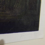 Günther Förg, Architektur I, 1993, signature and date