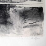 Carmen Laffón, Estanque (Pond), signature