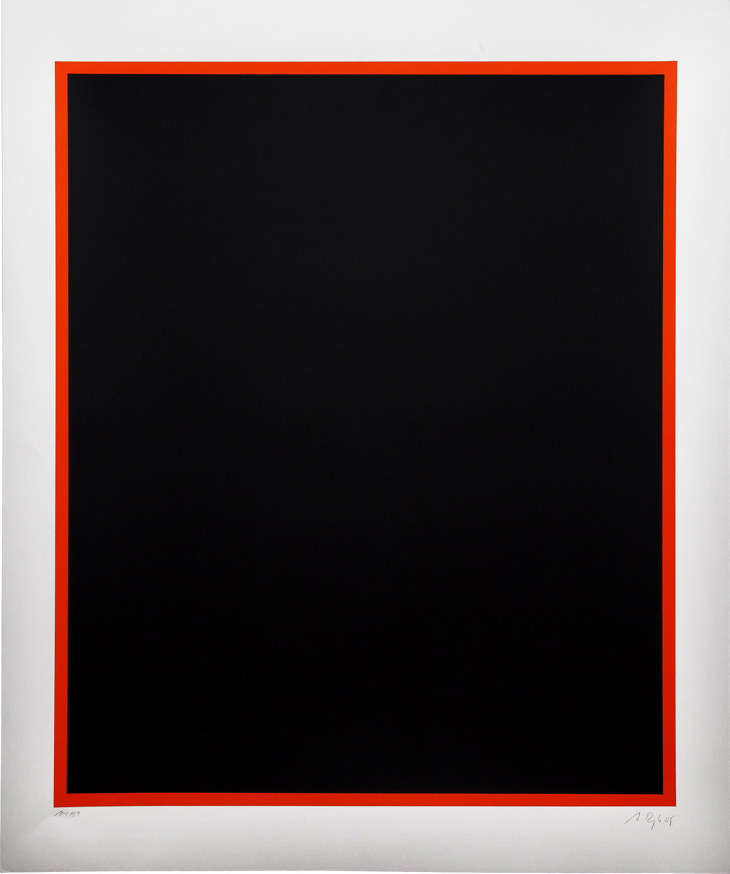 Anselm Reyle, Untitled, black, 2005