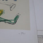 Roberto Matta, Crucifixion, 1979, signature