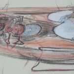 Roberto Matta, Nue bu, 1979, detail 2