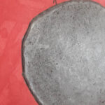 Antoni Tàpies, Oval, From U no es ningu, 1979, detail 2