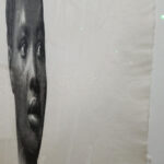 Jaume Plensa, Verdi, 2008, framed detail