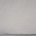 Jaume Plensa, Verdi, 2008, signature