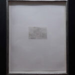 Eduardo Chillida, Homenaje a Rosalía de Castro, 1980, framed