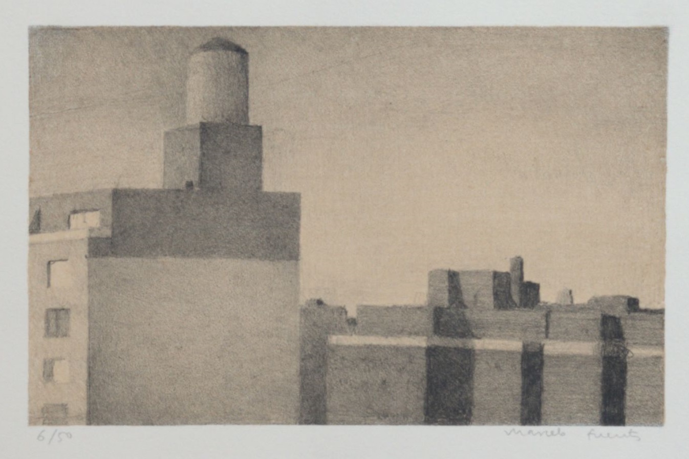 Marcelo Fuentes, Paisaje urbano 1, detail Marcelo Fuentes, Paisaje urbano 1, detail