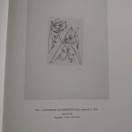 Antonio Saura, L'Odeur de la sainteté, 1975, Suite, plancha 9, catálogo