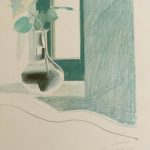 David Hockney, Le Nid du Duc, 1971, signature