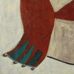 Óscar Domínguez, Autorretrato, 1948, detail 2