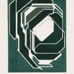 Pablo Palazuelo, AL En Verde Invitación 77, 1977, detalle