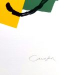 Rafael Canogar, Urbana, 2025, firma