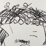 Stephan Balkenhol, Großer Kopf, 1994, detail 1