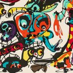 Antonio Saura, Dans le Milieu, 1984, detail 2_1
