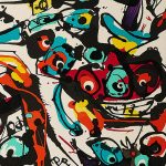 Antonio Saura, Dans le Milieu, 1984, detail 3_1