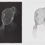 Jaume Plensa, Wilsis en blanco y negro, 2022