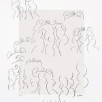 De Andreu Alfaro, litografía titulada Las tres Gracias I, de 1991, procedente de la colección El Museo del Prado visto por doce artistas contemporáneos