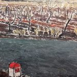 Fernando Delapuente, Strada de Alcalá, 1956, detalle 2