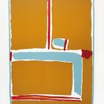 José Guerrero, El color de la poesía, Sin título [Fosforescencias. Stanley Kunitz], 1975